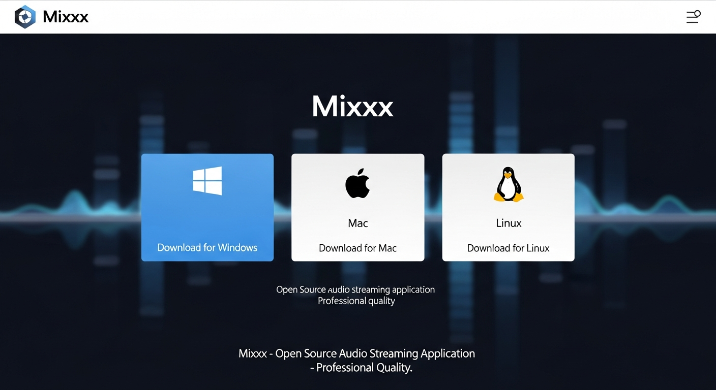 Download free Mixxx DJ software for Mac Windows from Shoutcast Net with Shoutcast Icecast streaming compatibility