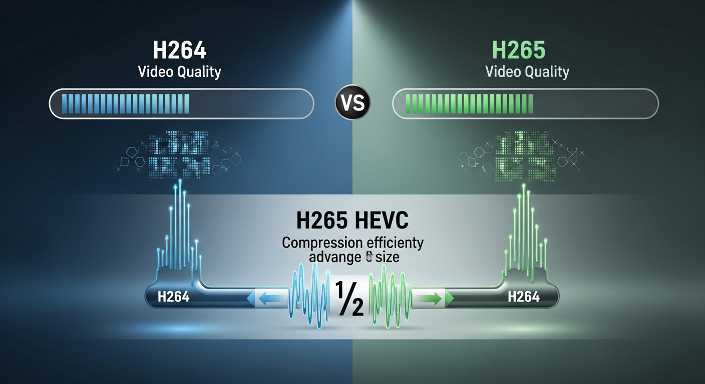 H.264 vs H.265 (HEVC) Streaming in 2026
