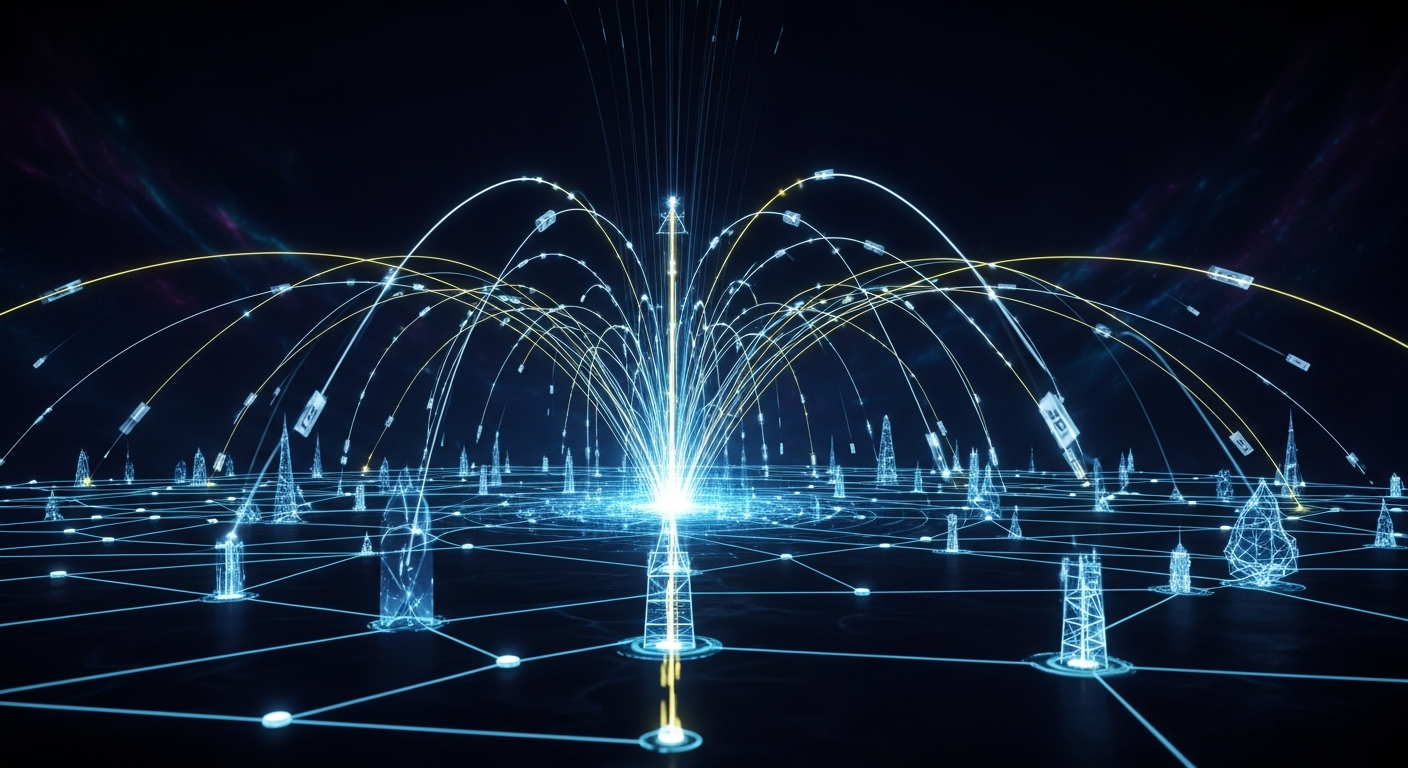 High-speed global Shoutcast streaming network delivering audio content worldwide with low latency