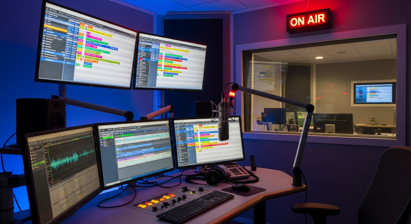 Create online radio station platform with AutoDJ, unlimited listeners, HD streaming, professional broadcasting